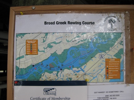 42 Broad Creek Rowing Course